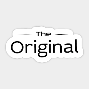 the original design Sticker